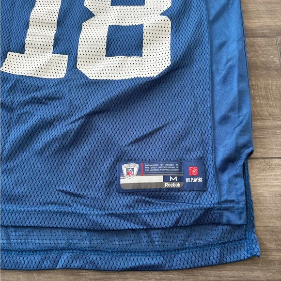 Indianapolis Colts Reebok NFL Football Jersey Payton Manning 18 Size M Youth - Picture 3 of 6
